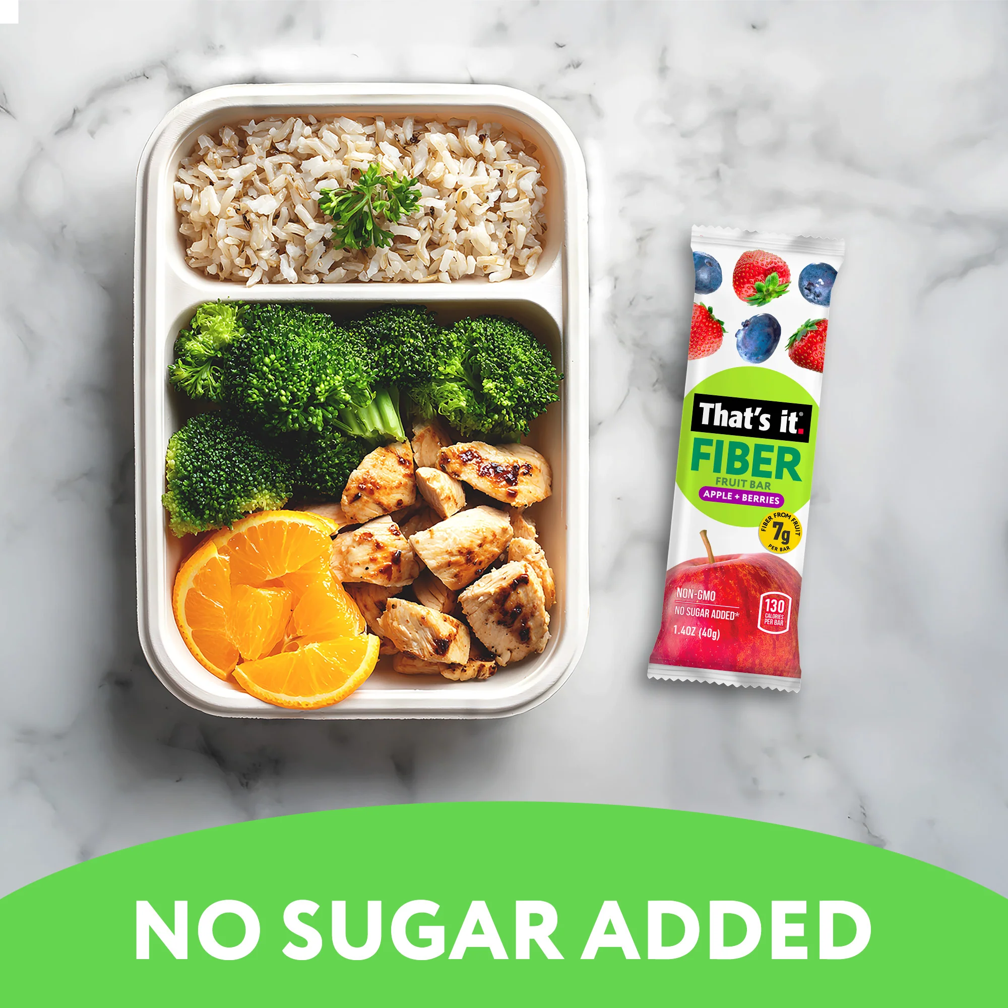 Apple + Berries Fiber Fruit Bars (12 Bars) - Image 6