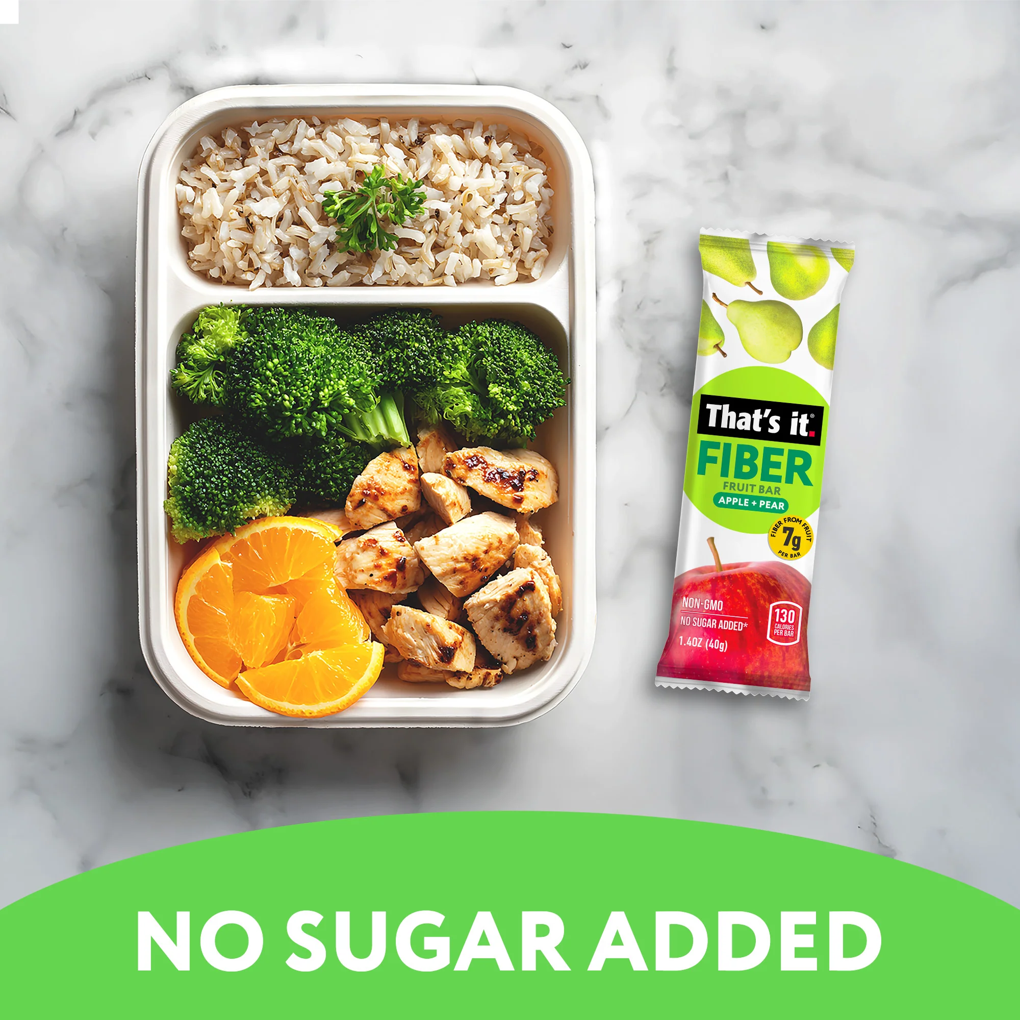 Apple + Pear Fiber Fruit Bars (12 Bars) - Image 6