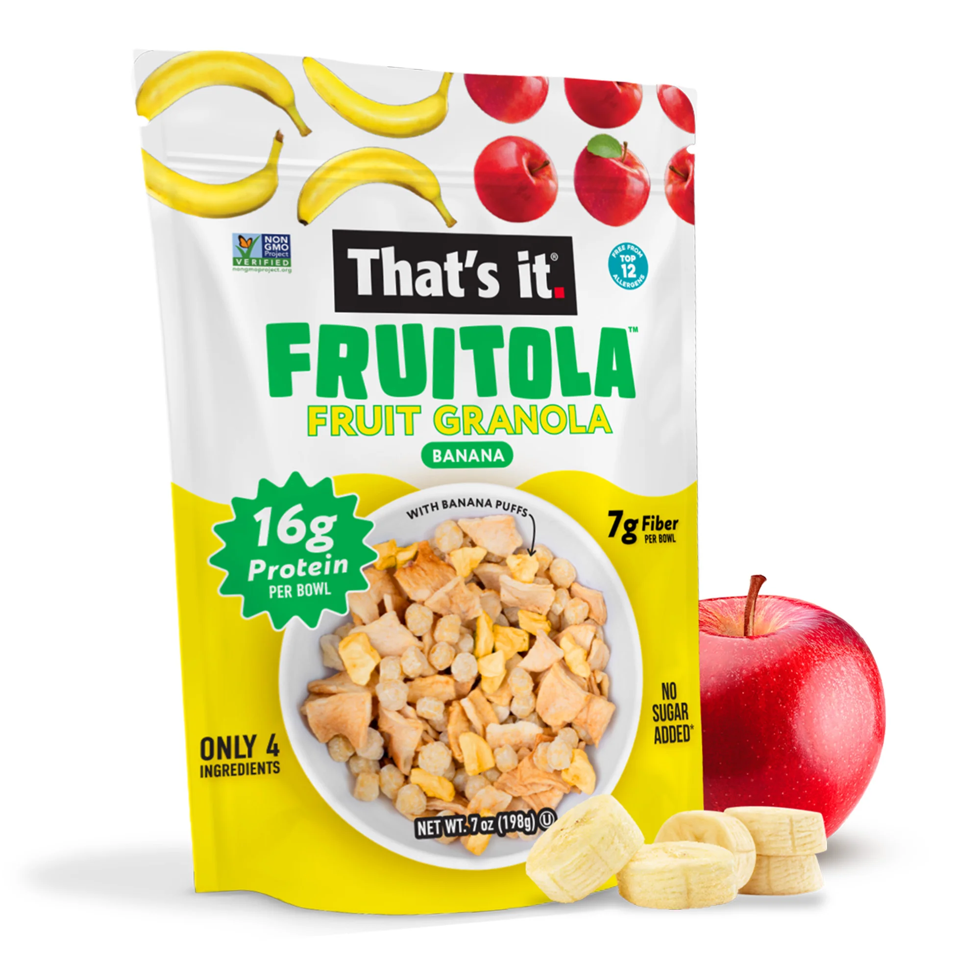 Banana Fruitola Fruit Granola (3 Packs) - 7oz - Image 2
