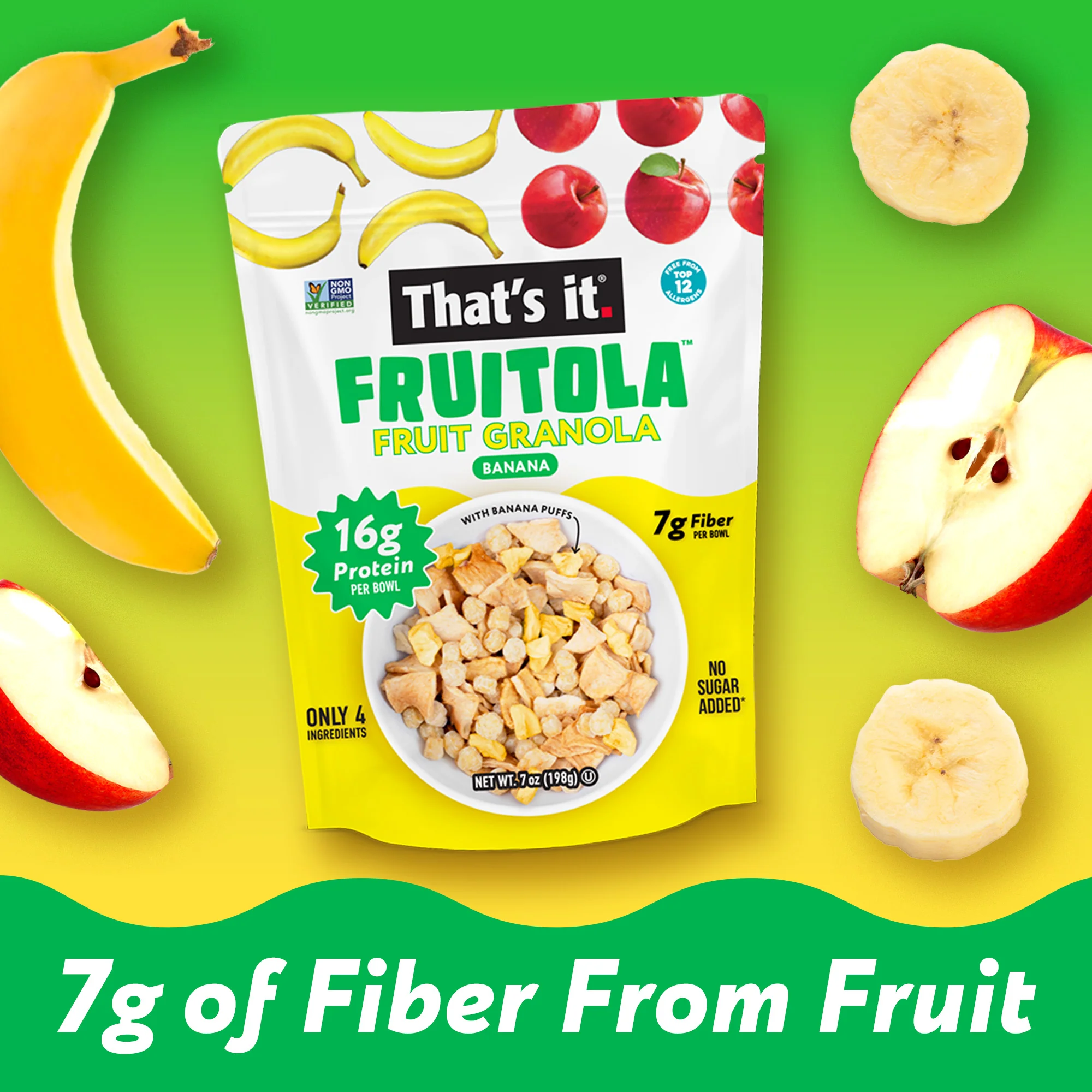 Banana Fruitola Fruit Granola (3 Packs) - 7oz - Image 5