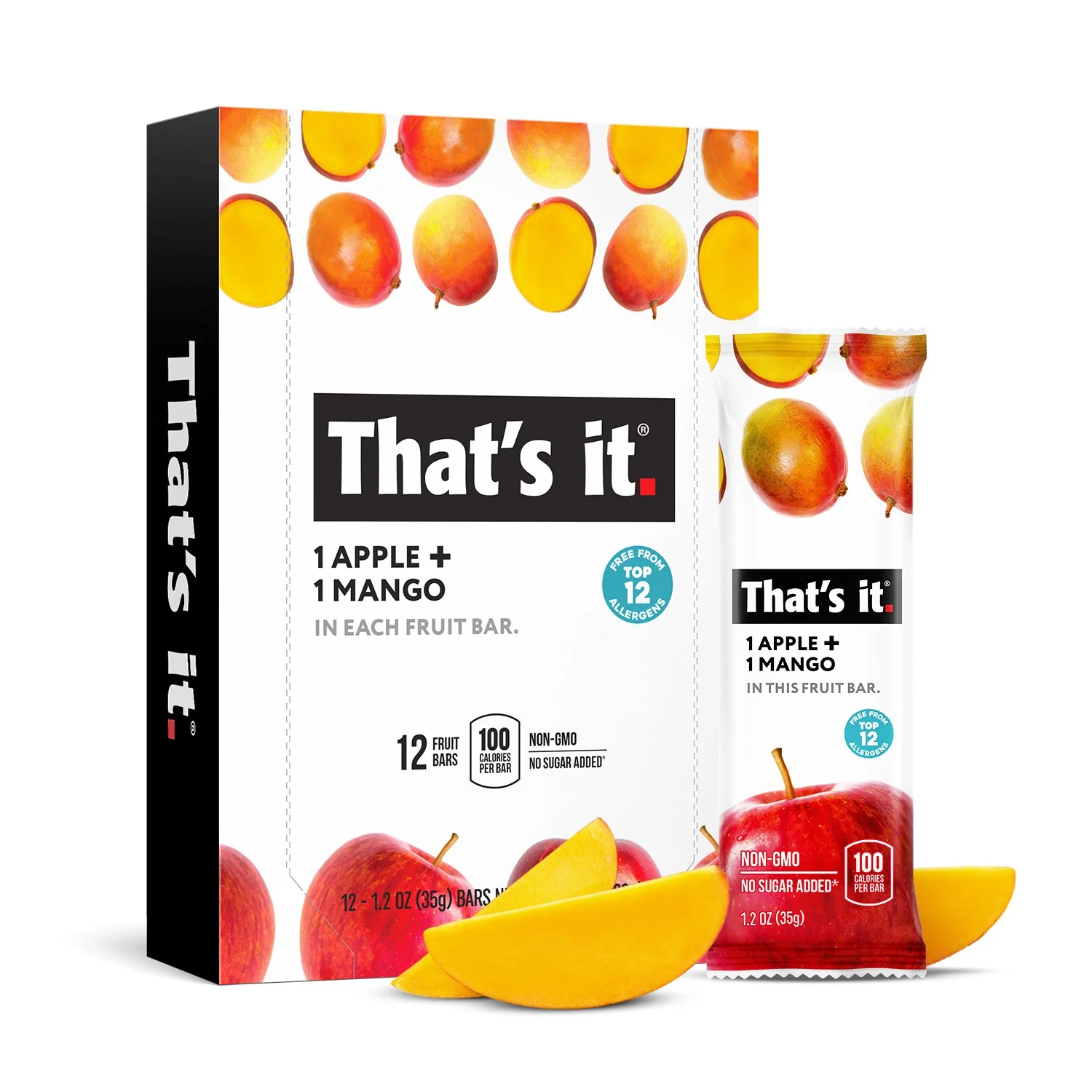 Best Sellers Fruit Bar Variety Pack - Banana, Cherry & Mango (36 Bars) - Image 4