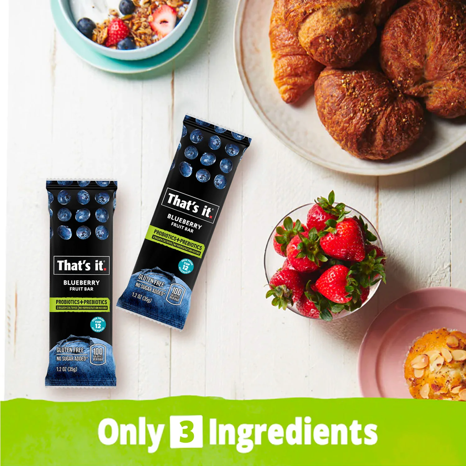 Blueberry Probiotic Fruit Bars - Image 4
