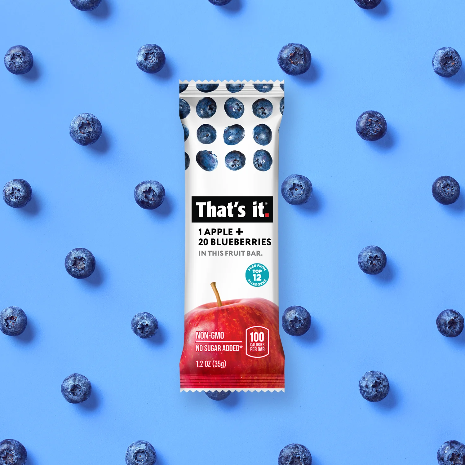 Fruit Bar Variety Pack - Blueberry, Mango & Strawberry (12 Bars) - Image 8