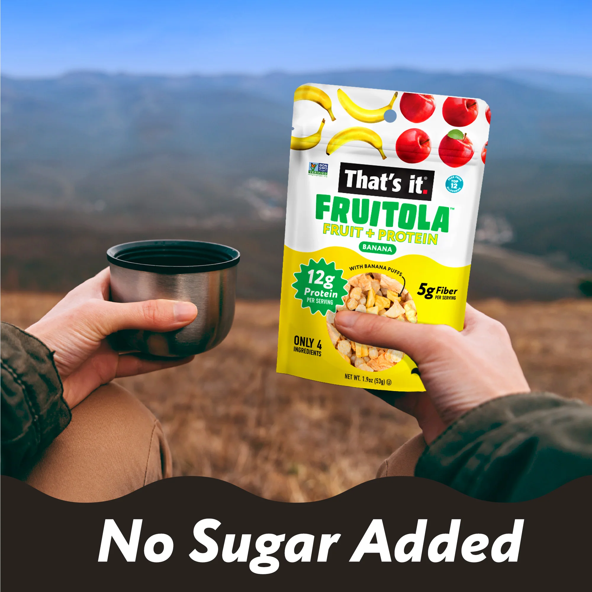 Fruitola Fruit Granola Snack Size Variety Pack (4 Packs) - 1.9oz - Image 5