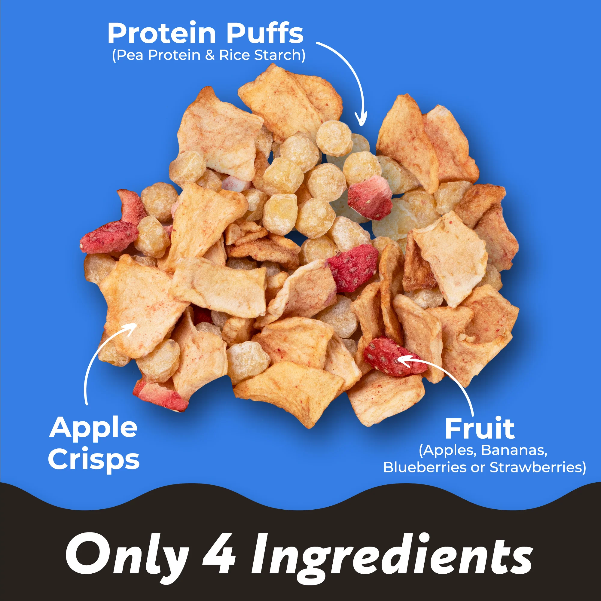 Fruitola Fruit Granola Snack Size Variety Pack (4 Packs) - 1.9oz - Image 6