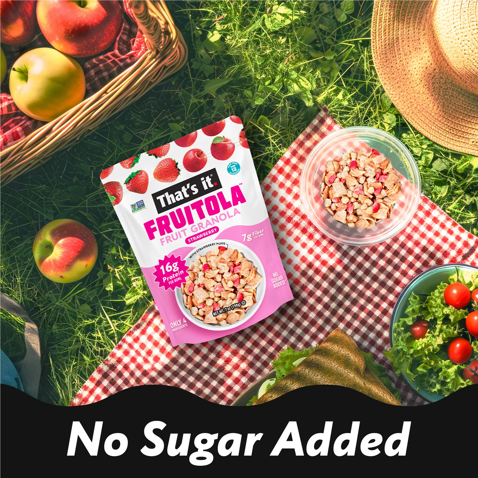 Fruitola Fruit Granola Variety Pack (4 Packs) - 7oz - Image 6