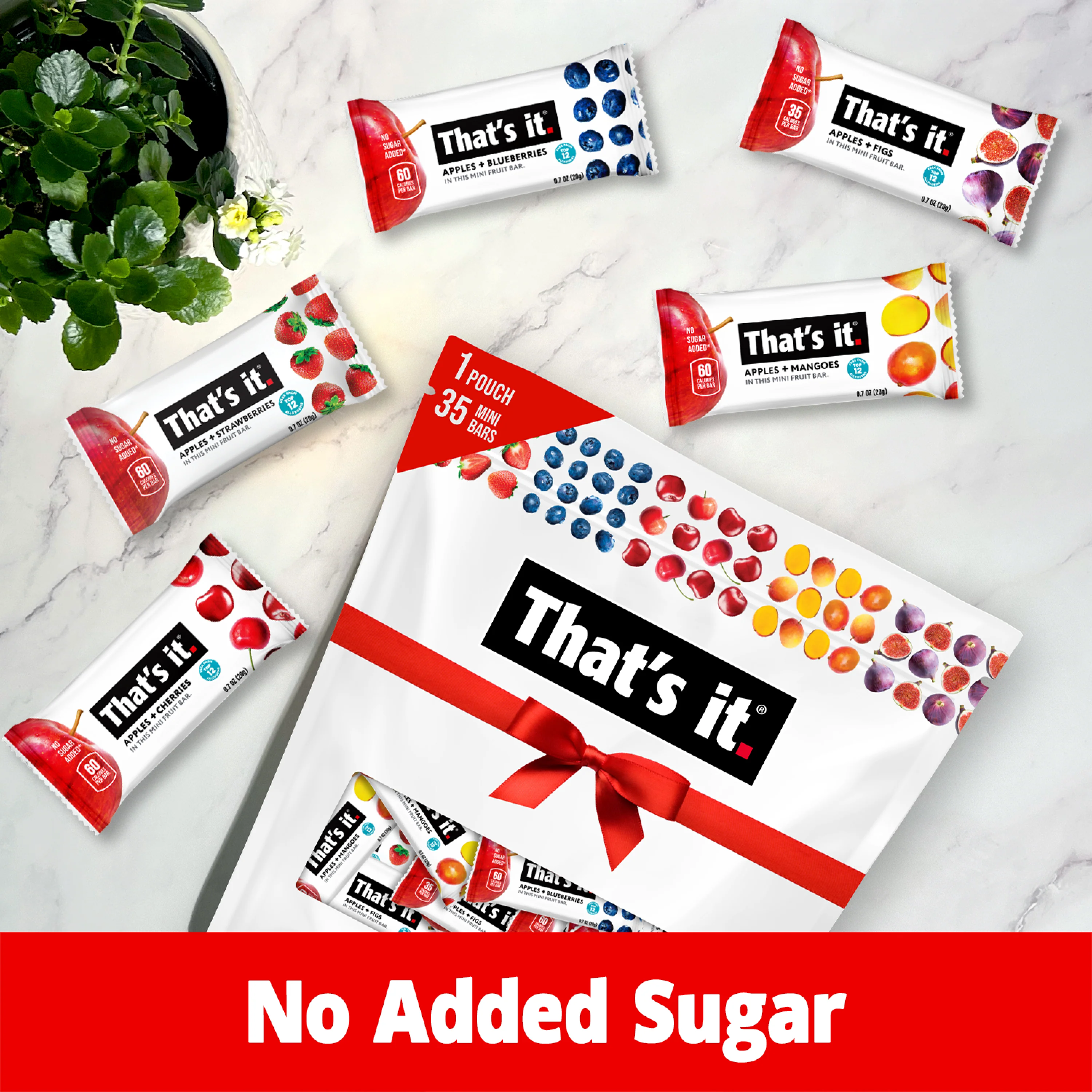 Minis Variety Pack - Blueberry, Cherry, Fig, Mango & Strawberry (35 Bars) - Image 3
