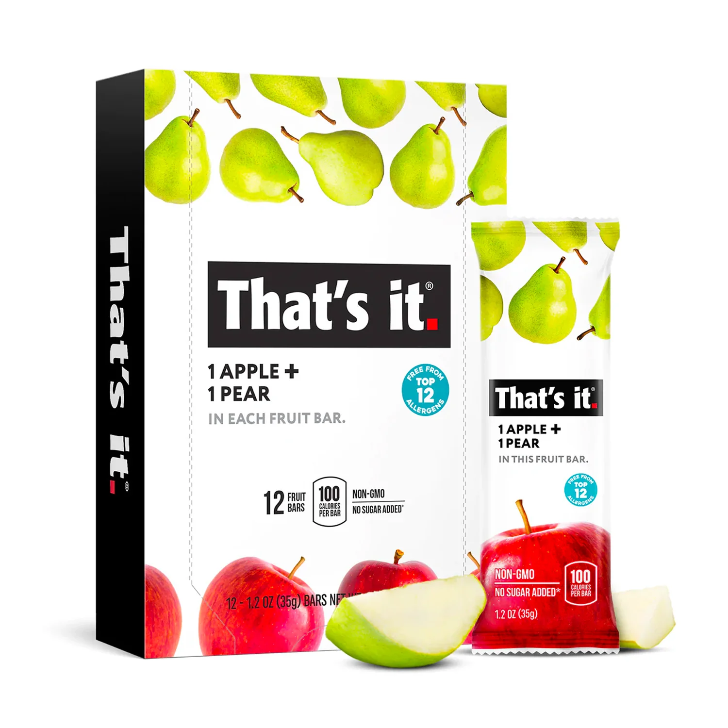 Fruit Bar Variety Pack - Apricot, Pear & Pineapple (36 Bars) - Image 7