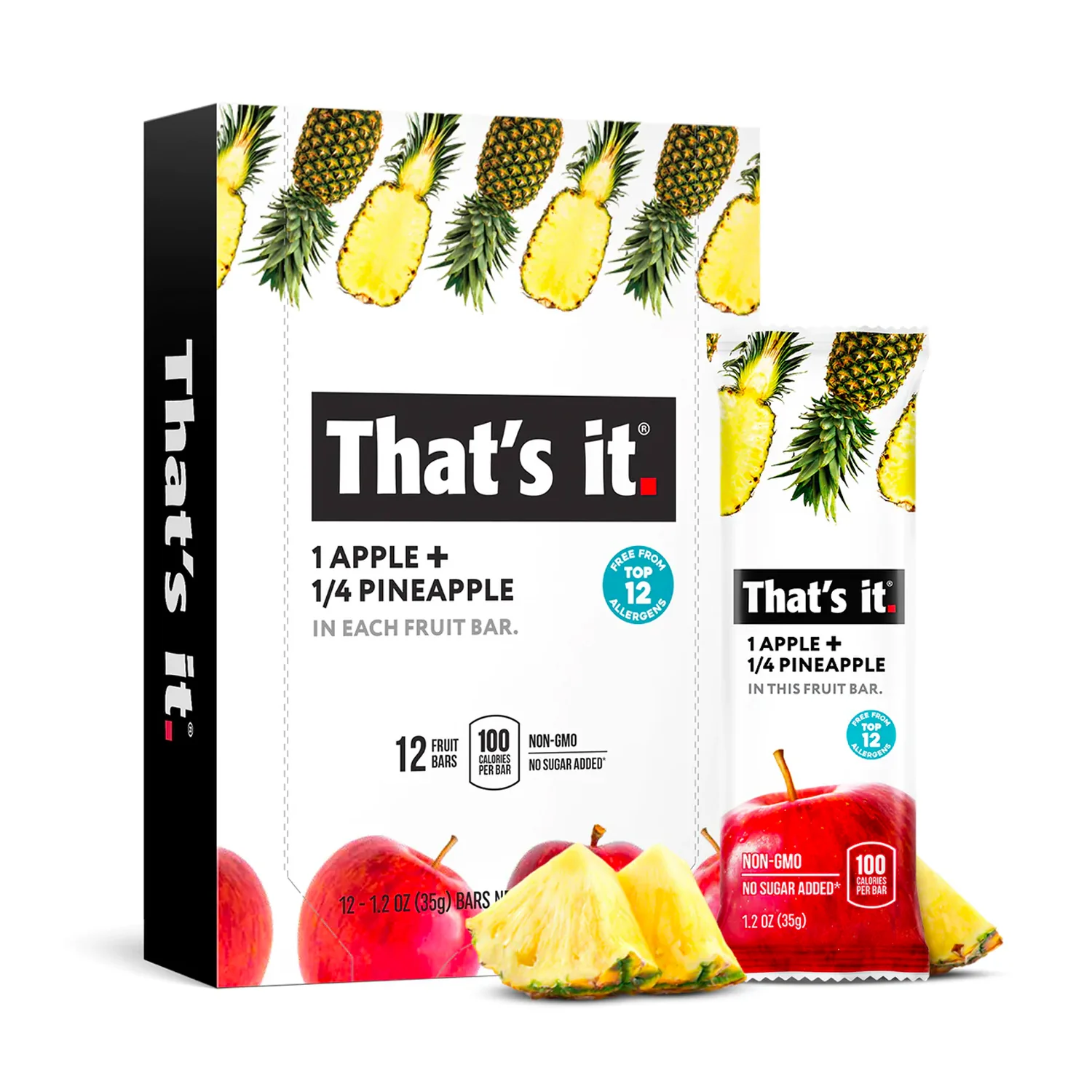 Fruit Bar Variety Pack - Apricot, Pear & Pineapple (36 Bars) - Image 8